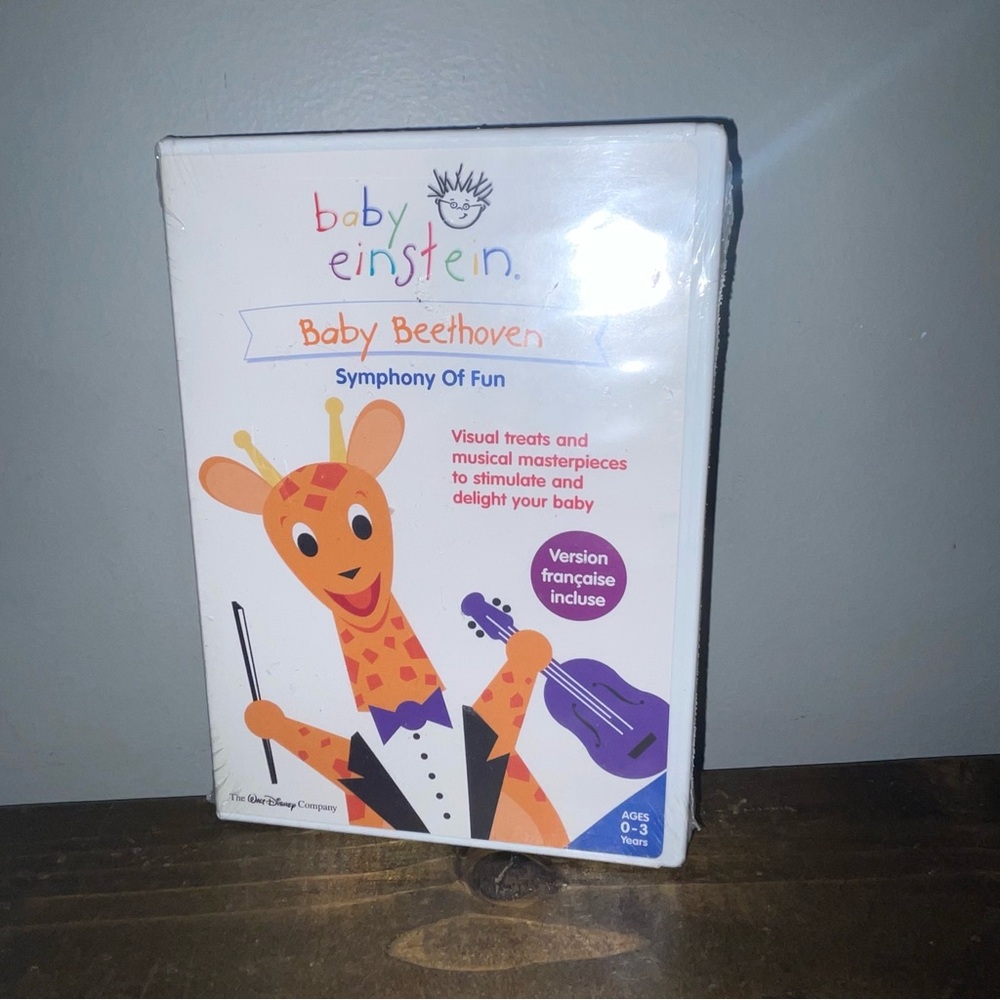 New sealed BABY EINSTEIN DVD BABY BEETHOVEN SYMPHONY OF FUN